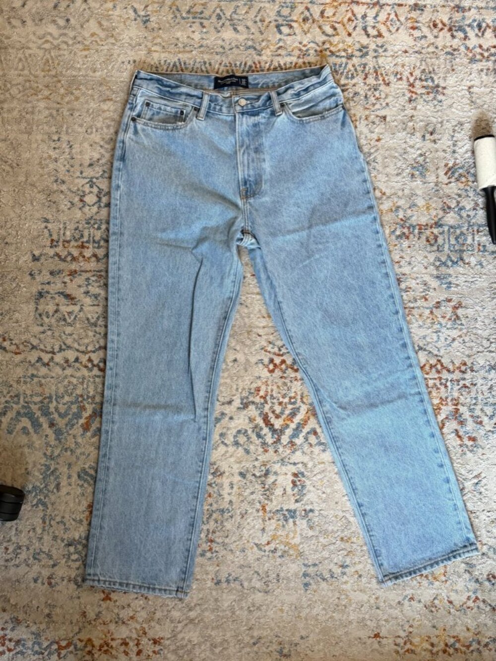 Abercrombie Loose Rigid Denim Jeans Waist 32